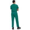 Hey Collection Mens Scrubs Set- V-Neck Scrub Top and Six Pocket Tapered Pant - 2 of 4