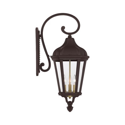 Livex Lighting Morgan 3 - Light Wall Light in  Bronze