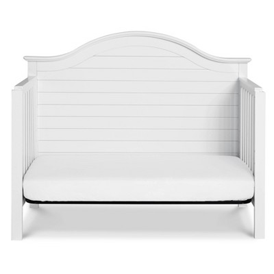 White Pine 4-in-1 Convertible Crib with Shiplap Headboard