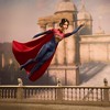 Barbie Supergirl Collectible Doll from The Flash Movie Wearing Red and Blue Suit with Cape, Doll Stand Included - 4 of 4