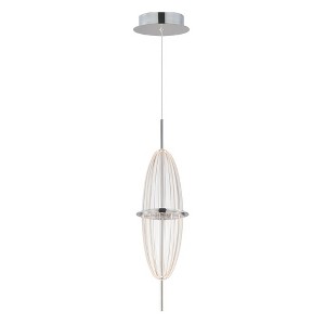 ET2 Lighting Quasar 1 - Light Pendant in  Polished Chrome - 1 of 3