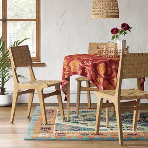 Ceylon Woven Dining Chair Natural - Threshold™ - 1 of 4