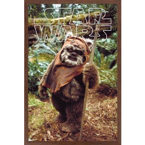 Trends International Star Wars: Return of the Jedi - Wicket W. Warrick Framed Wall Poster Prints - 1 of 4