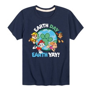 Boys' - Paw Patrol - Earth Day Yay Short Sleeve Graphic T-Shirt - 1 of 4
