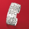 Ross-Simons Italian Sterling Silver Hammered Cuff Bracelet - 4 of 4