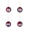 Evergreen Holiday Ball Ornaments, Set of 12, New York Giants - 2 of 4