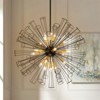 Rennnsan Jesmere 34"W 18-Light Unique Geometric Sputnik Dandelion Industrial Dimmable Chandelier - 4 of 4