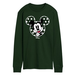 Men's - Disney - Mickey Ears Long Sleeve Graphic T-Shirt - 1 of 2