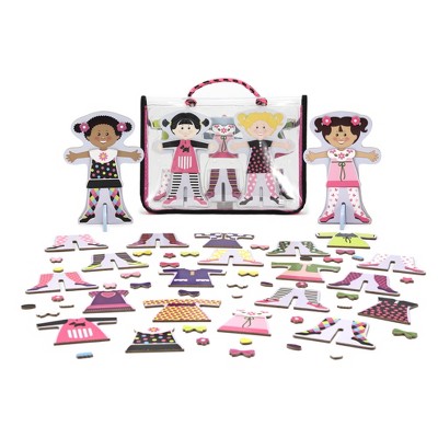 melissa and doug magnetic dress up dolls