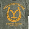 Men's - Yellowstone - Horseshoe Lockup Short Sleeve Graphic T-Shirt - 2 of 4