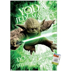 Trends International Star Wars: Saga - Yoda Unframed Wall Poster Prints - 1 of 4