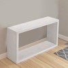 Royal Hampton Mango Wood Handcrafted Open Frame Sofa Console Table, 52 Inch - 2 of 4