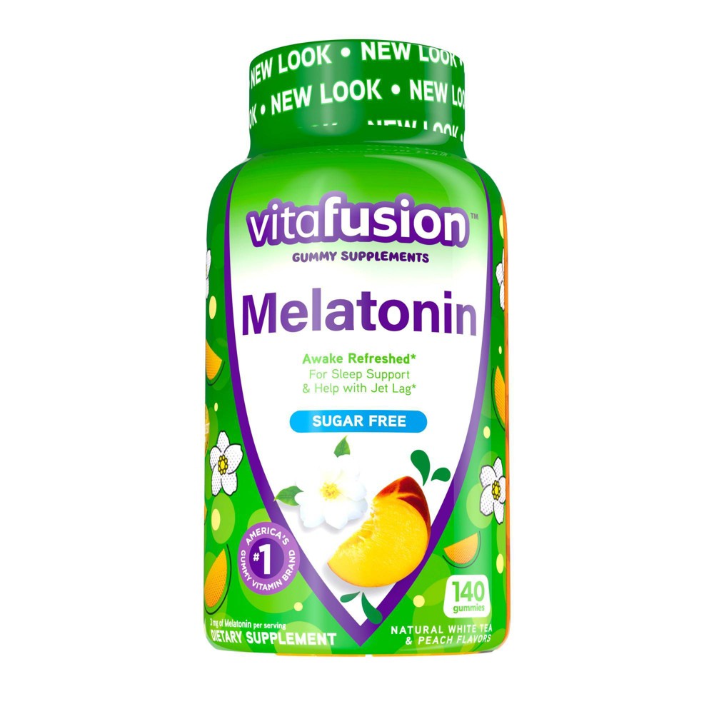 UPC 027917026510 product image for Vitafusion Melatonin Dietary Supplement Adult Gummies - Fruit - 140ct | upcitemdb.com