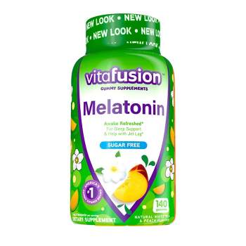 Vitafusion Melatonin Dietary Supplement Adult Gummies - Fruit - 140ct