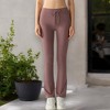 Anna-Kaci Active Women's High Waist Flare Pants with Drawstring Waist and Stretch Fabric - 3 of 4