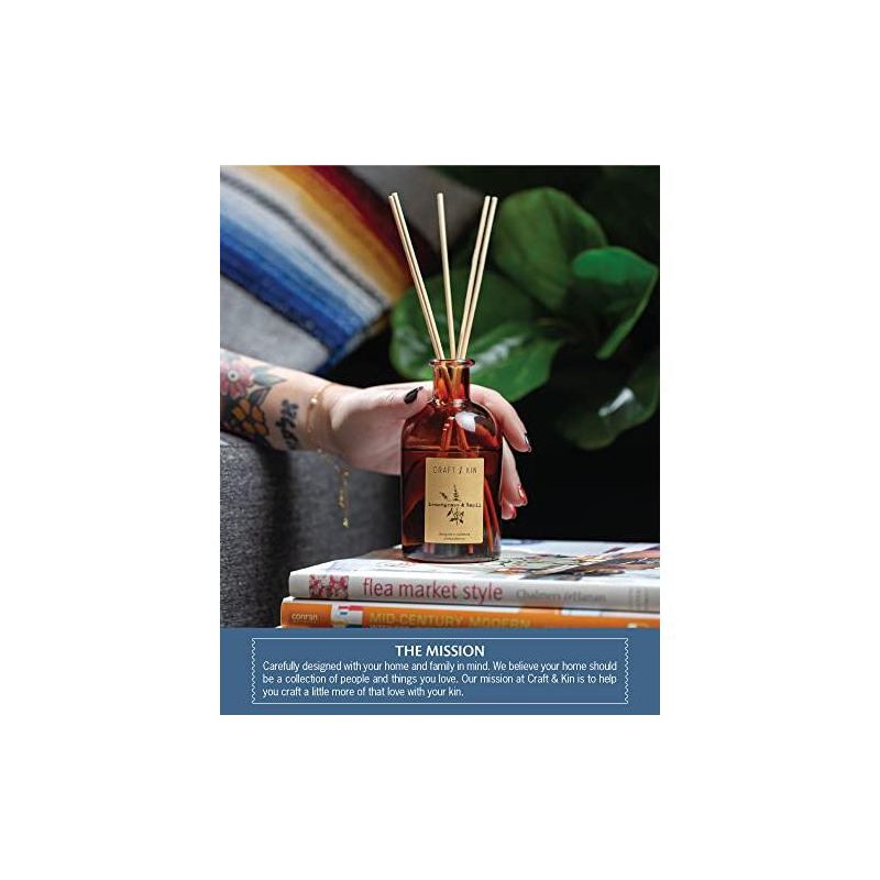 Craft & Kin Aromatherapy Scented Oil Reed Diffuser Set, 6 of 8