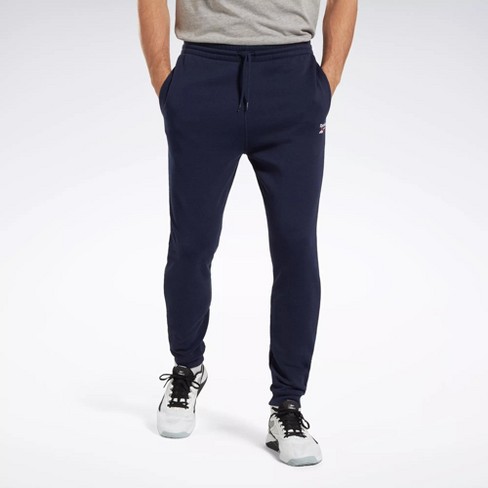 Reebok Identity Fleece Jogger Mens Athletic Pants X Large Vector Navy /  Vector Navy : Target