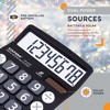 CATIGA 8-Digit & 12-Digit Desktop Calculator, Large LCD, Sensitive Buttons, Dual Solar Power, Standard Function for Office, Home, School - 2 of 4