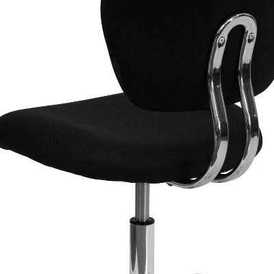 Black Mesh Mid-Back Swivel Task Office Chair