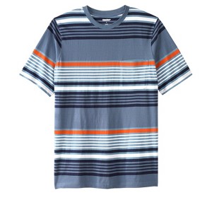 KingSize Shrink-Less Lightweight Pocket Crewneck T-Shirt - 1 of 4