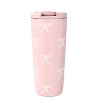 Zak Designs 20 fl oz Stainless Steel Vacuum Serenity Tumbler with Slide Lid - 2 of 4