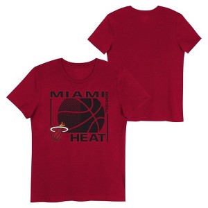 NBA Miami Heat Kids' Short Sleeve Crewneck T-Shirt - 1 of 3