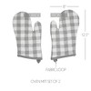 Annie Buffalo Check Grey Oven Mitt Set of 2 - 3 of 3