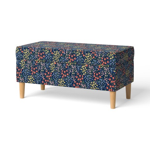 Upholstered storage on sale bench target