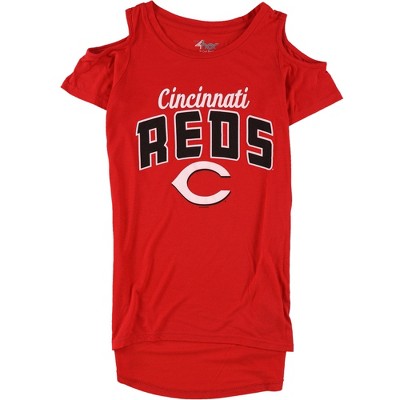 G-III Sports Womens Cincinatti Reds Graphic T-Shirt