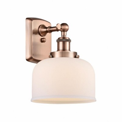 Bell - 1 Light Wall Sconce In Industrial Style-13 Inches Tall and 8 Inches Wide