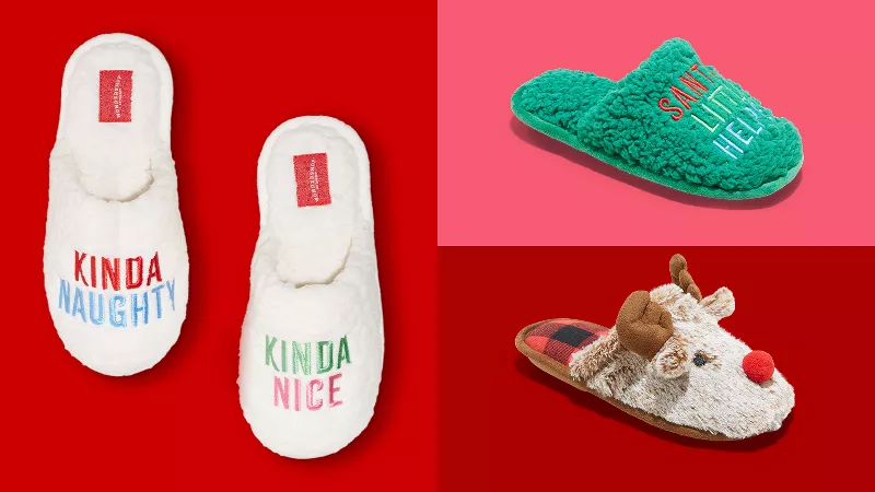 The Grinch Women's Holiday Scuff Slippers - Ivory S : Target