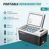 EUHOMY 19Qt Outdoor Portable Car Refrigerator in Black - 3 of 4
