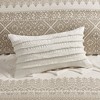 Gracie Mills Robbins Chenille Tufted 3-Piece Cotton Duvet Cover Set - 4 of 4