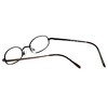 Calabria 2962 Semi-Rimless Flexie Reading Glasses in Cobalt ; +1.00 - 4 of 4