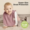 KeaBabies 8-Pack Hallo Baby Drool Bibs , Baby Bibs for Boys, Girls, Pull-on Bibs for Baby Boy, Baby Girl, Baby Bib Unisex - 2 of 4