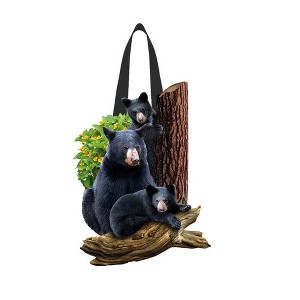 Briarwood Lane Summer Door Hanger 16x13 Black Bear Family For Summer Door Hanger - 1 of 2