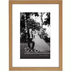 Americanflat Picture Frame with shatter-resistant glass - Available in a variety of sizes and styles - 1 of 4