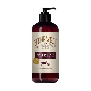 Hemp Well Thrive Oil - For Dog & Cat Skin Health & Seasonal Allergies - 1 of 4