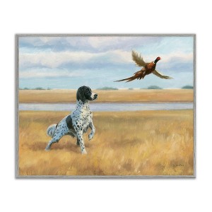 Stupell Industries Pointer Dog & Pheasant, 20" x 16" - 1 of 4