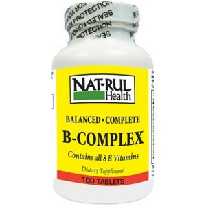 Natrul Health Vitamin B-Complex - 100 Tablets - 1 of 2