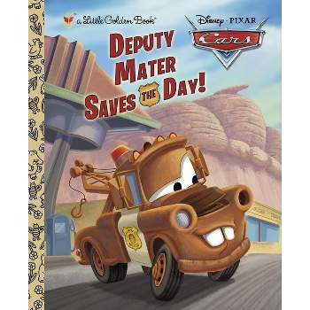 Deputy Mater Saves the Day! - (Little Golden Book) by  Frank Berrios (Hardcover)