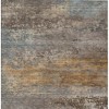 HomeRoots 3' X 5' Brown Gray And Purple Abstract Washable Indoor Outdoor Area Rug - 4 of 4