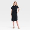 Short Sleeve Midi Maternity Shirtdress - Isabel Maternity by Ingrid & Isabel™ - 3 of 3