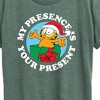 Women's - Garfield - My Presence Is Your Present Short Sleeve Graphic T-Shirt - 2 of 4