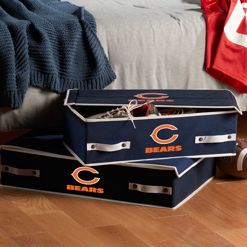 NFL Franklin Sports Chicago Bears Under The Bed Storage Bins - Large, 4 of 5