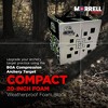 Morrell Targets BOA Compression Archery Target, 20 Inch Weatherproof Foam Block for Compound Bows and Crossbows, Field Points Only, White/Black - 2 of 4