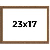 PosterPalooza | Classic Gold Picture Frame - UV Acrylic, Backing Board, Hanging Hardware Included - 2 of 4