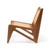 KLAREL Chandigarh Kangaroo Cane Accent Chair - 3 of 4