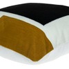 Parkland Collection,Scalic Contemporary Black Pillow Cover With Poly Insert - 4 of 4