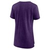 NFL Minnesota Vikings Women's Heather Short Sleeve Tri-Blend T-Shirt - 2 of 3